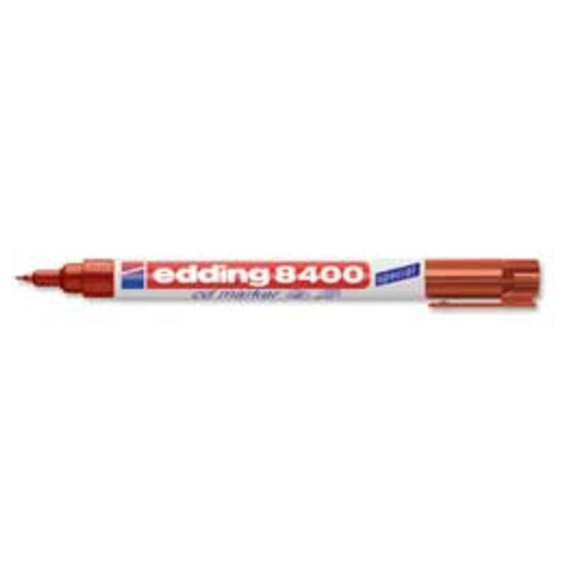 ROTULADOR EDDING 8400 ESPECIAL CD ROJO C/10U