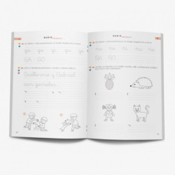 RUBIO ESCRITURA MAYUSCULAS Nº  3   +5 AÑOS