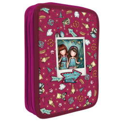 PLUMIER DOBLE 46 PIEZAS GORJUSS™ FAIRGROUND "FIREWORKS" SAFTA23 ENERO 688GJ23