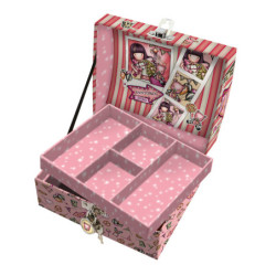 CAJA JOYERO CON CANDADO GORJUSS™ FAIRGROUND "CAROUSEL" SAFTA23 ENERO 701GJ10