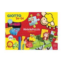 JUEGO GIOTTO BEBE SET MODEL & PUZZLE 479800