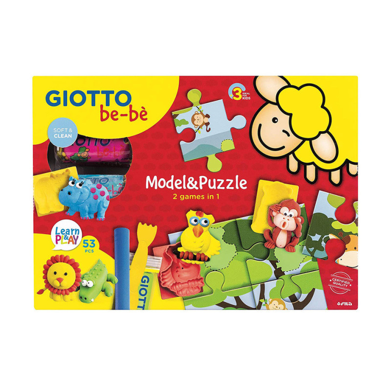 JUEGO GIOTTO BEBE SET MODEL & PUZZLE 479800