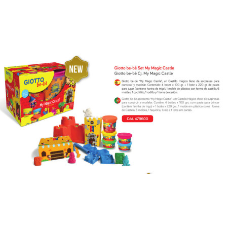 JUEGO GIOTTO BEBE BLANDIVER MY MAGIC CASTLE 479600 FILA