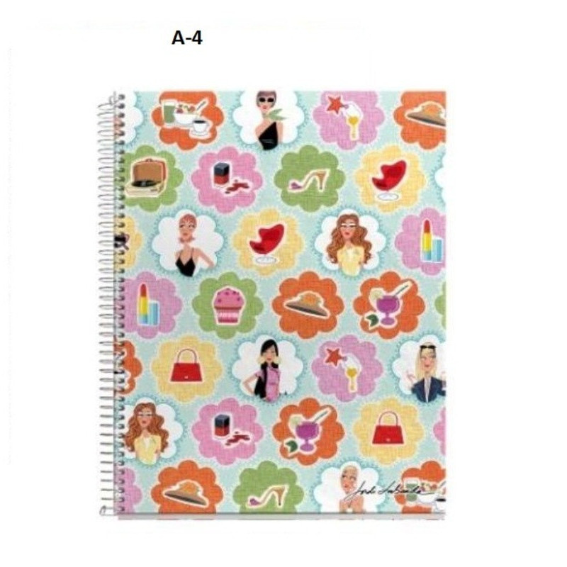 CUADERNO EUROPEAN A-4 MR14 120H JORDI LABANDA MY THINGS 47796 ^