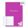 LIBRETA PACSA NOVENTAGRAMOS FOLIO 48H CUADROS 4*4 FUCSIA 20036 ^