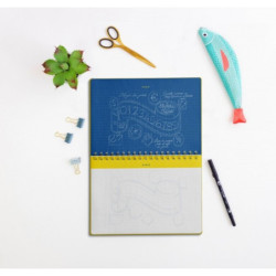 RUBIO CUADERNO DE LETTERING TAPA ENTELADA ISBN 9788417427719