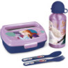 SET DE BOTELLA Y SANDWICHERA + CUBIERTOS FROZEN "COOL DAYS" SAFTA25 ENERO 74263