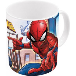 TAZA GRANDE 325ML SPIDER-MAN "GREAT POWER" SAFTA26 78325 10X11,7 UNIDAD