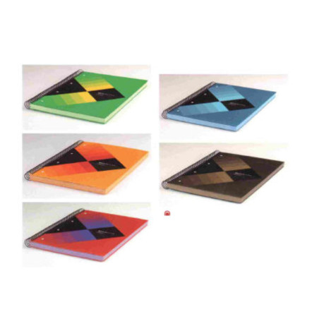 CUADERNO EUROPEAN A-4 100H TE FINOCAM MYBETTA 5*5 COLOR 8825003 ^