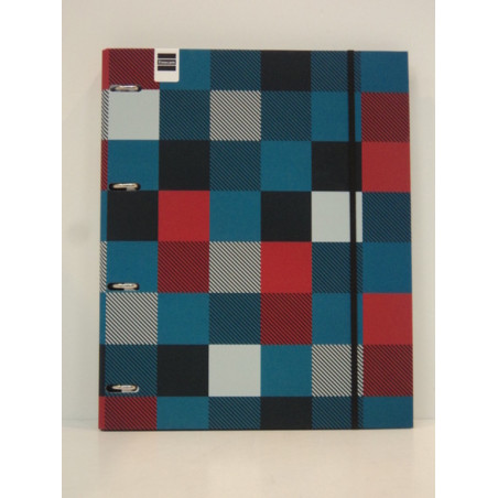 CUADERNO EUROPEAN A-4 4A RINGBOOK FINOCAM15 PRINTS JACK 5110009 ^