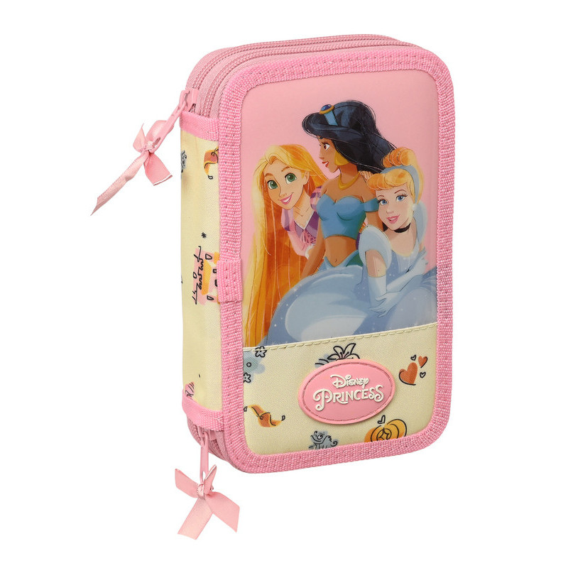 PLUMIER DOBLE PQÑO 28 PCS PRINCESAS DISNEY "MAGICAL" SAFTA23 ENERO 412380854