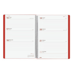 AGENDA MY E10 SVH 2026 ROJO+ FINOCAM26 743503026 171 X 9 X 212 MM