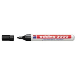 MARCD. EDDING Nº 3000 NEGRO C/10U