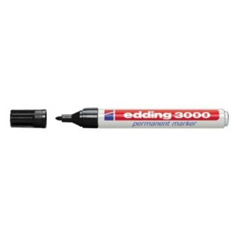 MARCD. EDDING Nº 3000 NEGRO C/10U