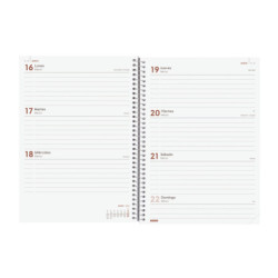 AGENDA YEAR E10 SVH 2026 ROJO+ FINOCAM26 741453026 162 X 14 X 212 MM