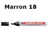 MARCD. EDDING Nº 3000 MARRON 18 C/10U