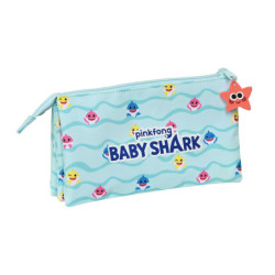 PORTATODO TRIPLE BABY SHARK "BEACH DAY" SAFTA23 ENERO 812160744