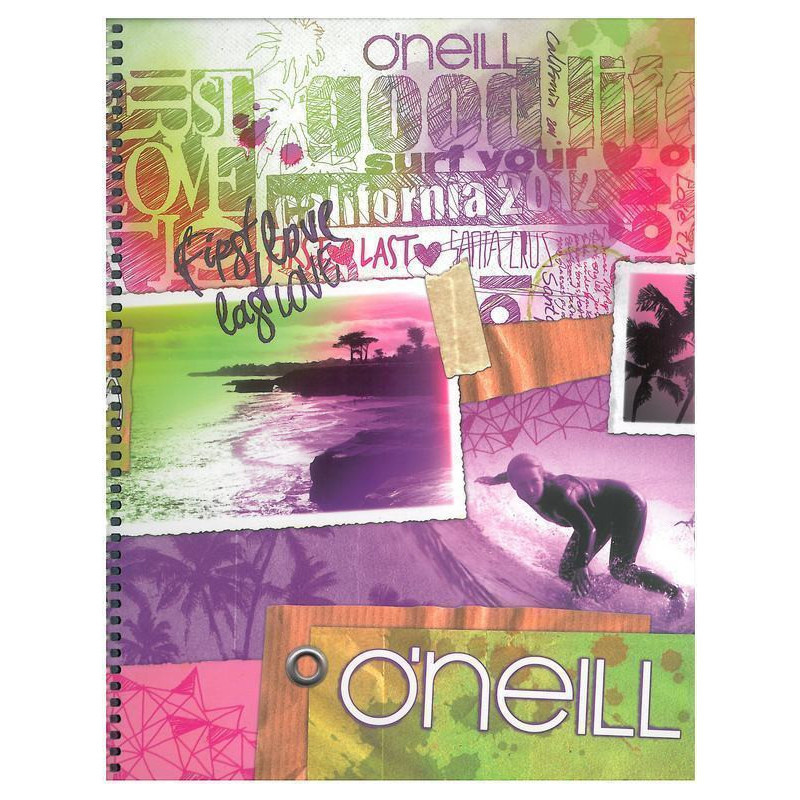 CUADERNO EUROPEAN A-4 SENFORT 12 O'NEILL WOMEN 120H 56262 ^