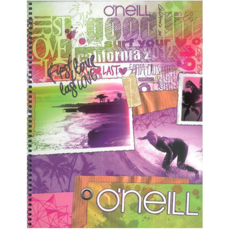 CUADERNO EUROPEAN A-4 SENFORT 12 O'NEILL WOMEN 120H 56262 ^