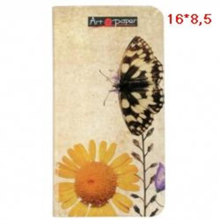 CUADERNO DEC MISA 16*8,5 MARGARITA MARIPOSA 80H 90GR 70002 ^