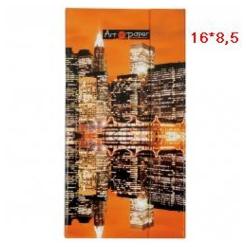 CUADERNO DEC MISA 16*8,5 CIUDAD SOLAPA MAGNETICA 80H 90GR 70019 ^