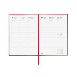 AGENDA PORTO Y10 SVV 2026 ROJO+ FINOCAM26 623513026 145 X 12 X 210 MM
