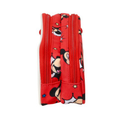 PORTATODO DOBLE MICKEY MOUSE "HAPPY SMILES" 812214513 8*21 SAFTA22