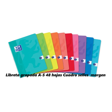 LIBRETA ENRI OXFORD SCHOOL A-5 48H MM SELLES 287313