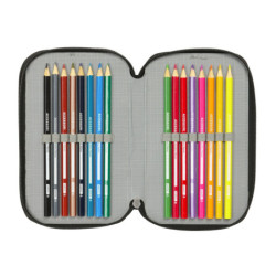 PLUMIER TRIPLE 37 PCS SPIDER-MAN "ATTACK" SAFTA25 ENERO 412543857