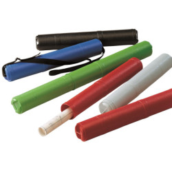 TUBO PORTAPLANOS 65MM EXTENSIBLE ROJO FAIBO 755-03