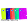 CUADERNO ENRI OXFORD SCHOOL EUROPEAN A-4  80H 5*5 SOFT TOUCH ROSA FRAMBUESA 400075552