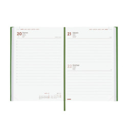 AGENDA MILANO Y10 1DP 2026 VERDE+ FINOCAM26 625163026 143 X 29 X 210 MM