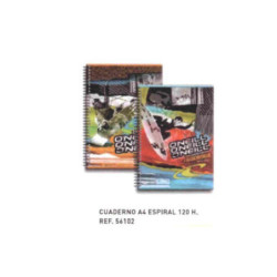 CUADERNO EUROPEAN A-4 SENFORT 12 O'NEILL 120H 56102 ^