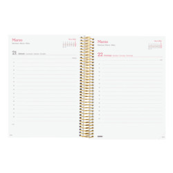 AGENDA DESIGN COL.E10 1DP 2026 FLORA+ FINOCAM26 742313026 172 X 29 X 212 MM