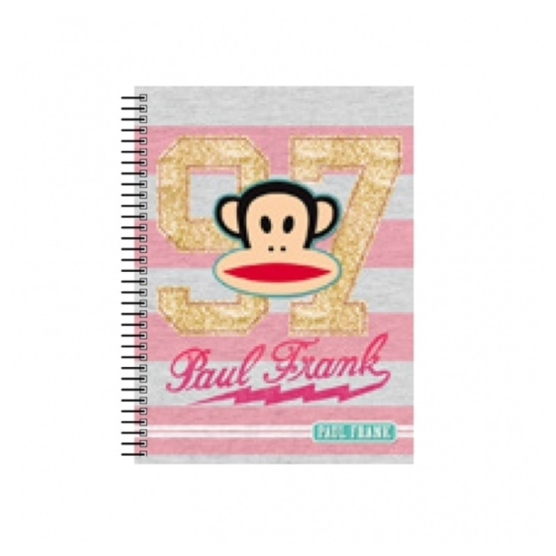 CUADERNO EUROPEAN A-4 120H SENFORT15 PAUL FRANK GIRLS 63105 ^