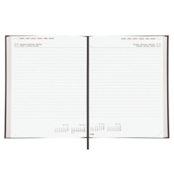 AGENDA MILANO Y12 2PD 2026 NEGRO INTL+ FINOCAM26 625267026 214 X 47 X 275 MM