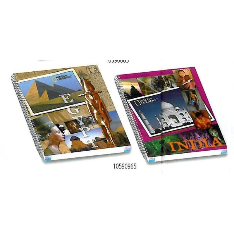 CUADERNO EUROPEAN DEC A-4 ENRI 09 NATIONAL GEOGRAFIC 100H 10590965 ^