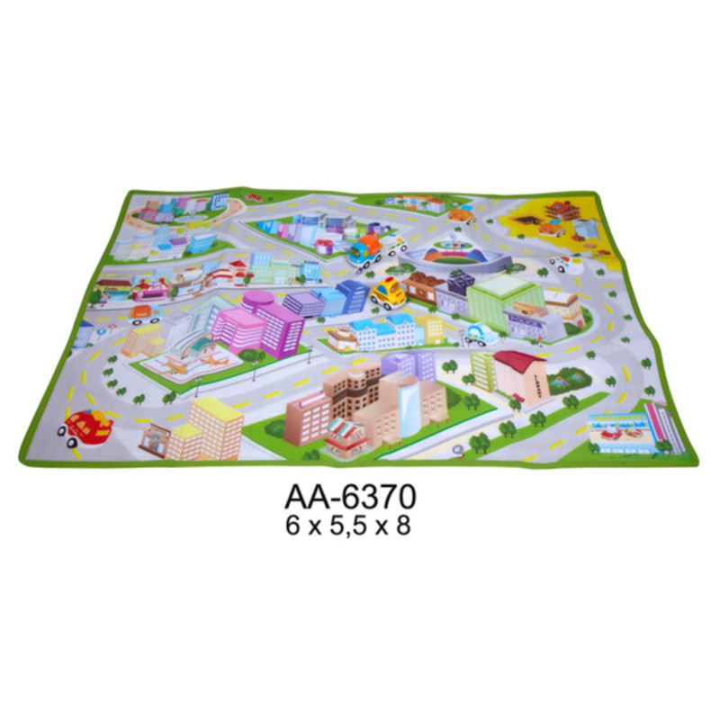 JUEGO ALEX BOG MI CIUDAD TABLERO PICNIC C/ COCHES AA-6370 ^