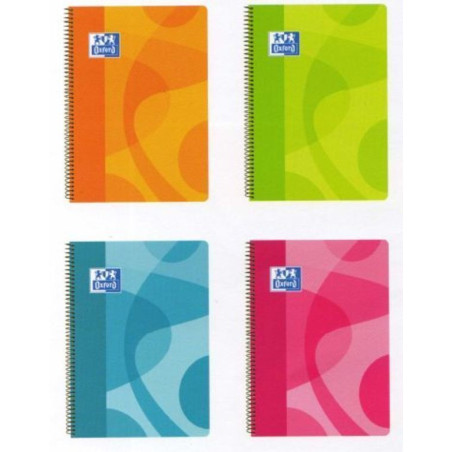 CUADERNO ENRI OXFORD SCHOOL PP A-4 90H CDLA 5*5 SIN MARGEN 37701420 ^