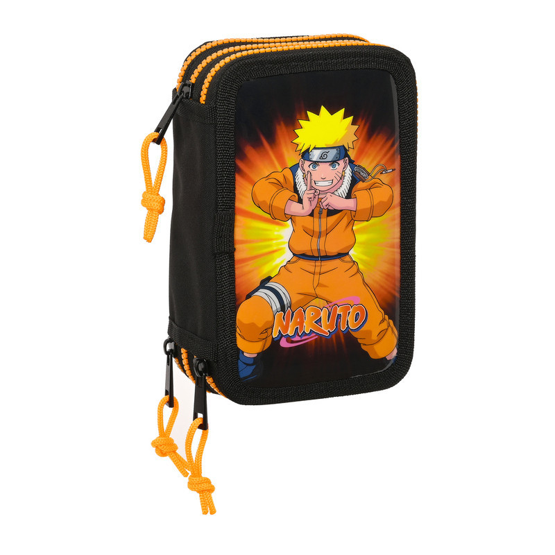 PLUMIER TRIPLE 36 PCS NARUTO 412394857 SAFTA23 VAC