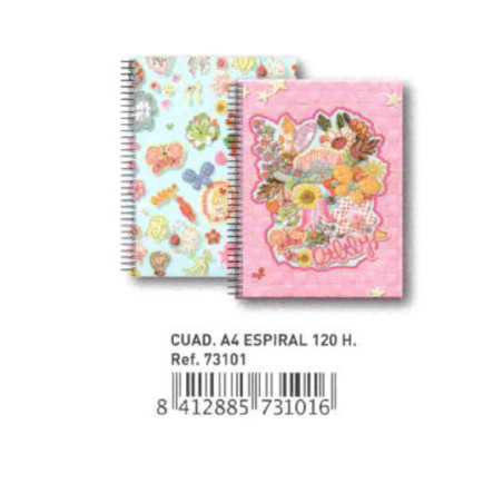 CUADERNO EUROPEAN A-4 SENFORT 11 OILILY 120H 73101 ^