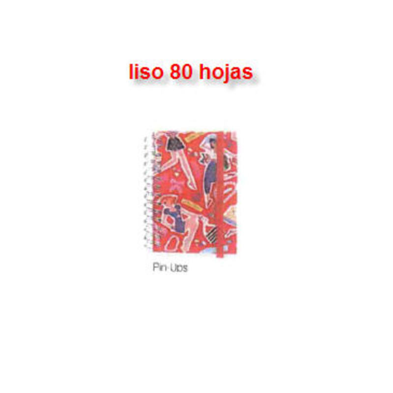 CUADERNO DEC 80*125 MR 12 JORDI LABANDA PIN-UPS LISO 80H 7693 ^