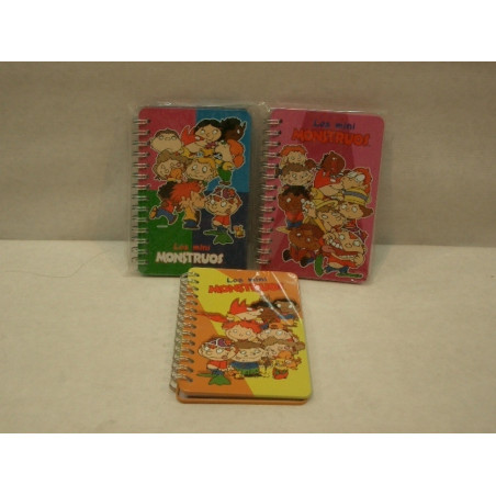 CUADERNO CYP MINIMONSTRUOS METAL 13*8.5 NB-15-LM ^