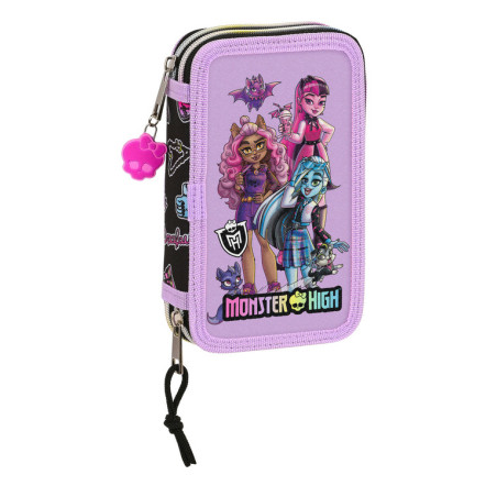PLUMIER DOBLE PQÑO 28 PCS MONSTER HIGH "CREEP" 412398854 SAFTA23 VAC