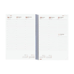AGENDA YEAR E11 SVV 2026 AZUL+ FINOCAM26 742061026 172 X 14 X 242 MM