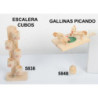 JUEGO WG MADERA CUBOS CON BOLA 5838 ^