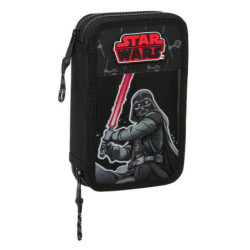 PLUMIER DOBLE PQÑO 28 PCS STAR WARS "THE FIGHTER" 412401854 SAFTA24