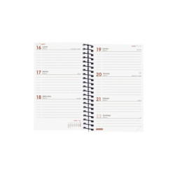 AGENDA YEAR E3 SVH 2026 NEGRO+ FINOCAM26 741426026 85 X 14 X 127 MM