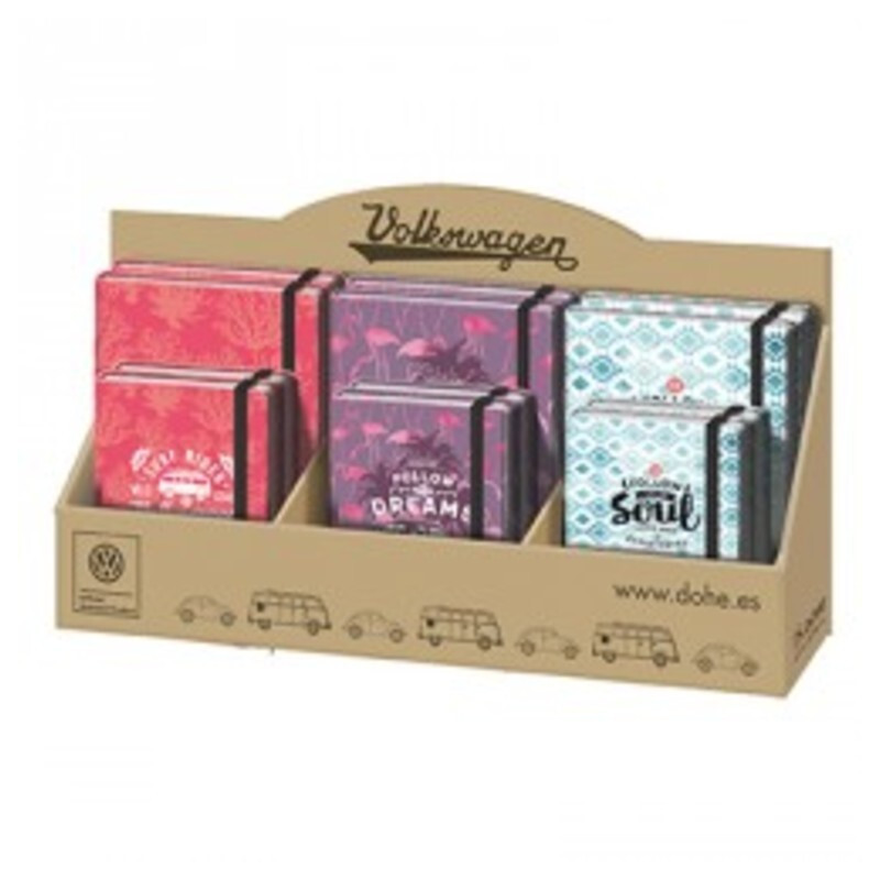 LIBRETA TIPO MOLESKINE 4º 100H DOHE17 VOLKSWAGEN MENSAJES 10685