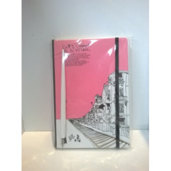 SET DEC CUADERNO 4º C/PLUMILLA LEBER DECORADO BARCELONA 99.555 ^